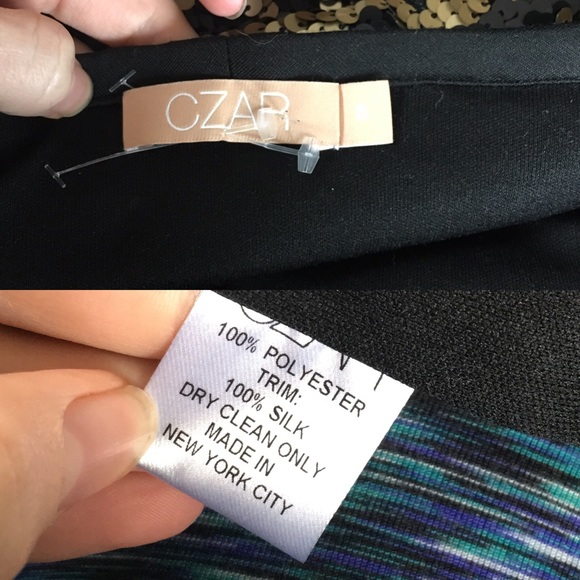 NWOT Sequined Party Cocktail Dress Cesar Galindo - Picture 8 of 8